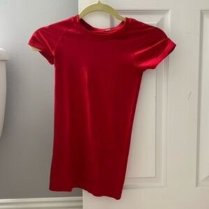 lululemon swiftly tech short sleeve shirt 2.0, size 0